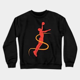 basketball shoot Crewneck Sweatshirt